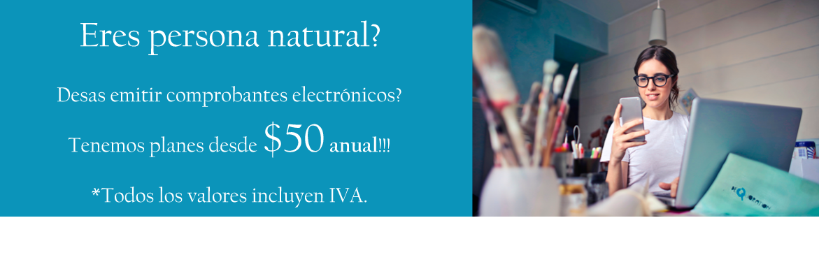 Facturación electrónica Personas Naturales