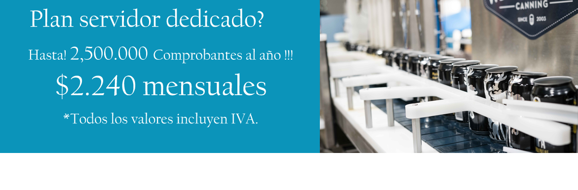 Facturación electrónica SERVIDOR DEDICADO